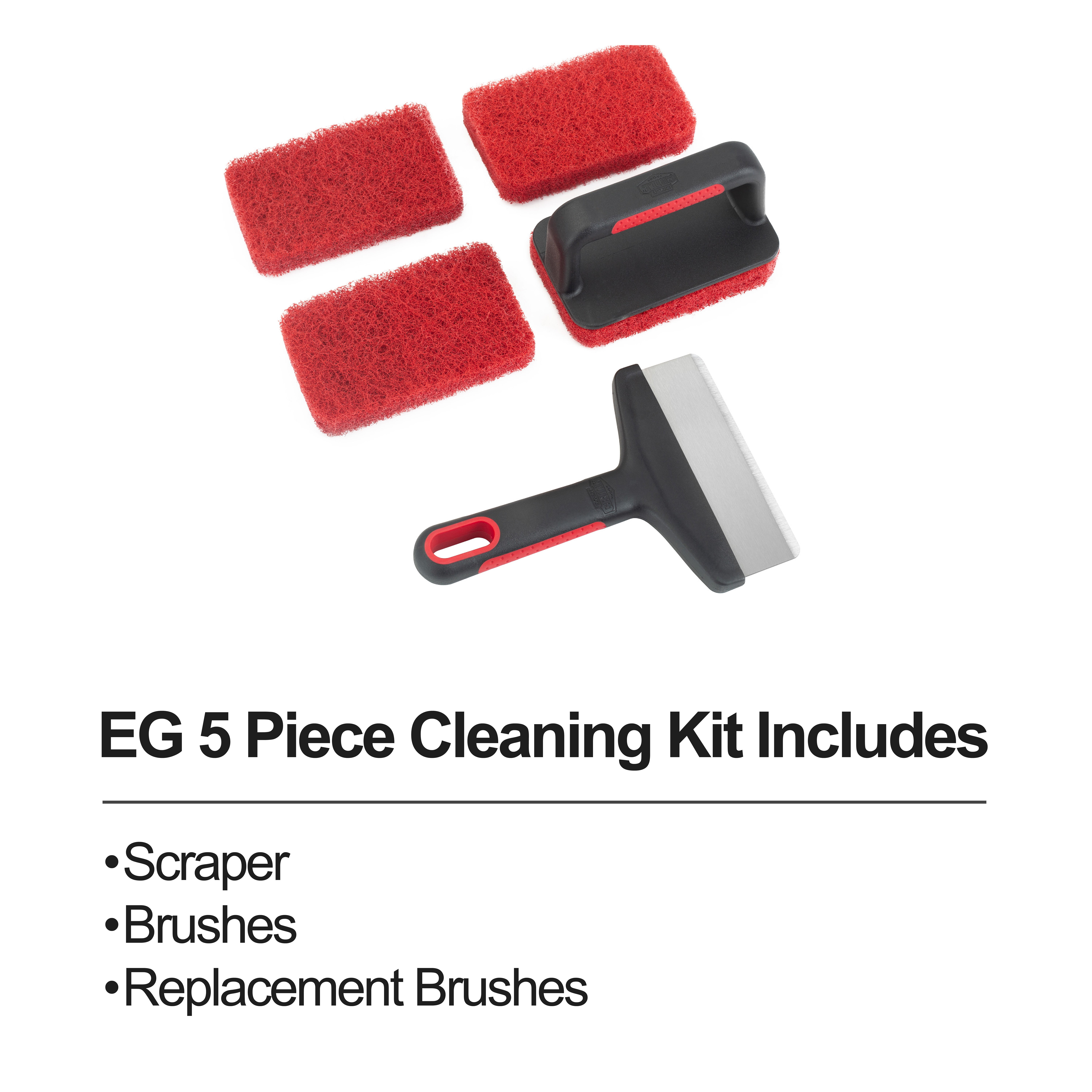 Expert Grill SS+PP Griddle Cleaning Kit,5-Pieces