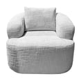 thumbnail image 4 of Sofa individual Comprimido Minimalista para Recamara, Sala u oficina 87 x 85 x 60 cm Satoru Blanco, 4 of 9