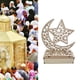 thumbnail image 4 of 2 PCS Wooden  Eid Mubarak for Festival Party Supplies, 4 of 9