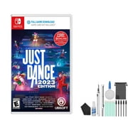 Just Dance 2023 Edition for Nintendo Switch with BOLT AXTION Bundle