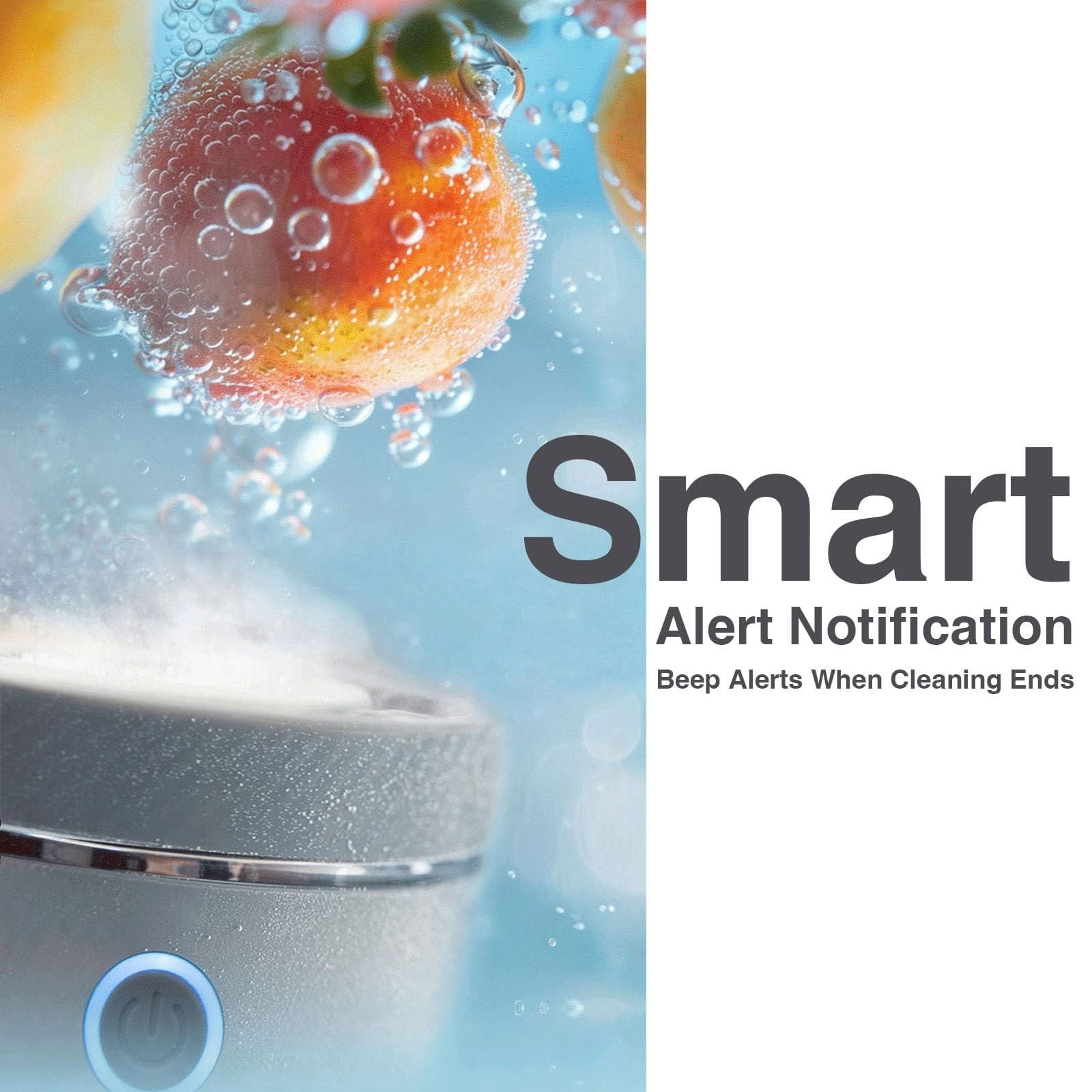 Kitchen Cleaner Spray,Fruit Vegetable Washing Machine, Portable Ultrasonic Produce Cleaner, Usb Rechargeable Fruit Veggie Washer For Home Kitchen Outdoor