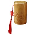 thumbnail image 1 of GARVALON Coin Storage Box Money Box Brown Wooden 1Pack for Saving Decoration, 1 of 5