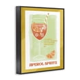 thumbnail image 3 of Stupell Industries Traditional Retro Aperol Spritz Recipe Black Framed Giclee Art, 11 x 14, by Deane Beesley, 3 of 8
