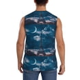 thumbnail image 4 of Disketp Eiffel Tower At Night Sleeveless Tshirts For Men, Muscle Shirts For Men Dry Fit Tank Top-Medium, 4 of 8