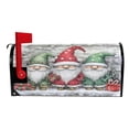 thumbnail image 3 of Ryvnso Mailbox Cover Magnetic Three Cute Gnomes Mailbox Wrap Large Size 25.5x21 Inch, 3 of 8