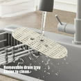 thumbnail image 4 of BiFandian Utensil Drainer Caddy for Kitchen, Dinnerware Container with Lid, Cutlery Drying Rack Organizer, Sink Countertop Flatware Organizer for Spoons, Forks, Knives, 4 of 7