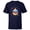 Navy, variant on Disney Princess Snow White Holiday Christmas Ornament - Short Sleeve T-Shirt for Kids - Customized-Royal