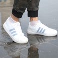 thumbnail image 3 of Silicone Waterproof Shoe Covers, High Elasticity Silicone Reusable Rain Overshoes for Multi-Scene Protection (Foldable Galoshes), 3 of 6