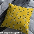 thumbnail image 2 of Castle Fairy Cartoon Honeybee Fabric by the Yard 5 Yard,Black Yellow Sewing Fabric,Kawaii Animal Fabric for Sewing,Ultra Soft Cute Home Decor, 2 of 6