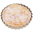 thumbnail image 2 of Tart Pan, 4 Inch Mini Quiche Pan Removable Bottom Non-Stick Tin, for Oven Baking Carbon Steel Gold Pie Pan.(8 Packs), 2 of 5
