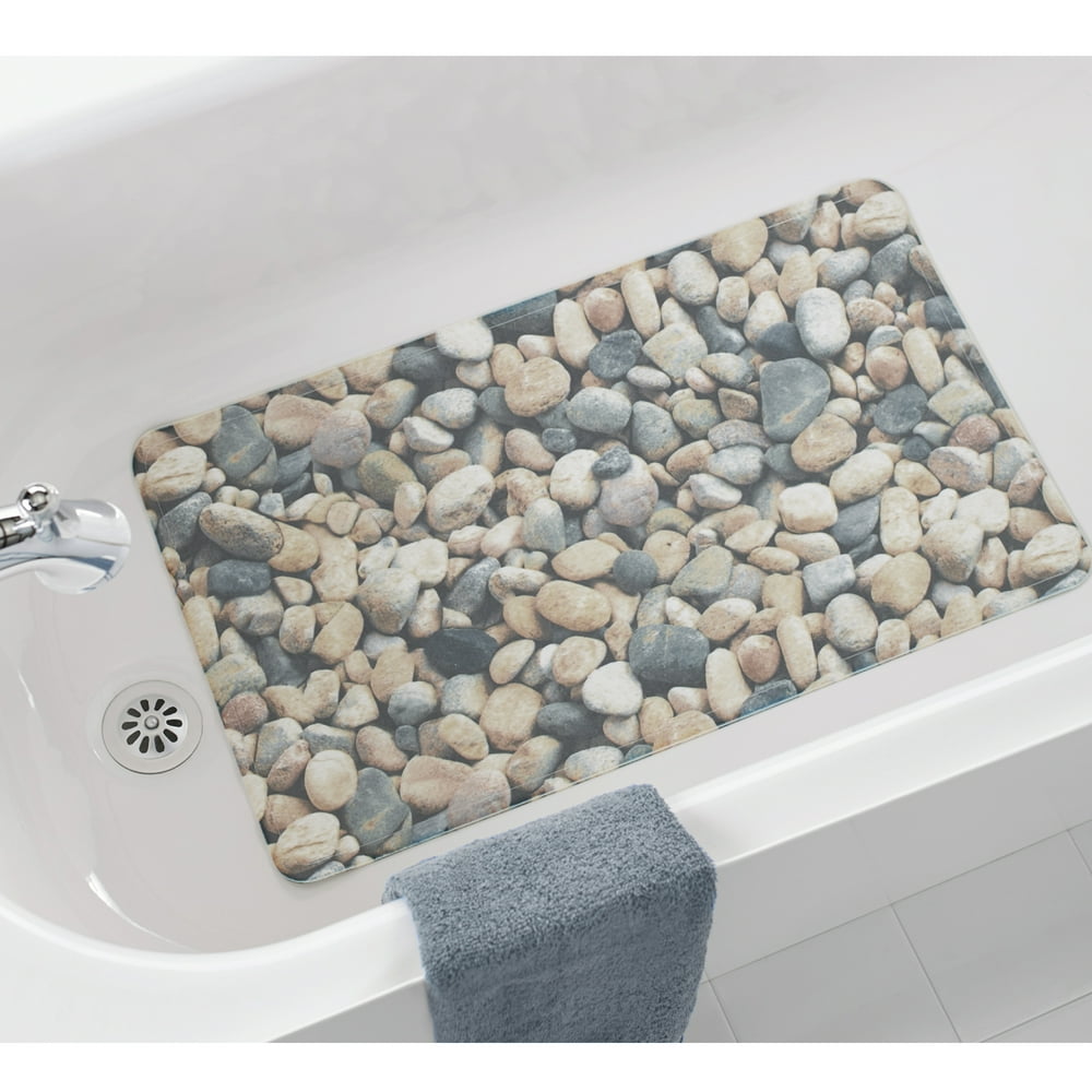 Mainstays Stones Bath Mat, 1 Each - Walmart.com - Walmart.com