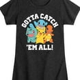 thumbnail image 3 of Pokémon - Gotta Catch Em All Starters- Youth Girls Short Sleeve Graphic T-Shirt, 3 of 5