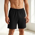 thumbnail image 2 of Men's Sports Casual Shorts Lightweight Quick Dry Solid Pocket Striped Elastic Waist Drawstring Breathable Stretchy Beach Vacation Summer Daily Workout Active Joggers Golf Running, 2 of 7