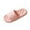 Pink, variant on RUIYANQI Women's Thick - Soled Platform Slides,Minimalist Open - Toe Slippers with Quilted Design,Comfortable Home & Casual Footwear Green Women Sandal