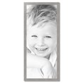 thumbnail image 2 of ArtToFrames 19" x 45" Classic Silver Picture Frame, 19x45 inch Silver Wood Poster Frame (WOM-4926), 2 of 7
