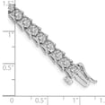 thumbnail image 3 of Primal Gold 14 Karat White Gold Lab Grown Diamond SI1/SI2, G H I, Fancy Bracelet, 3 of 3