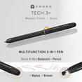 thumbnail image 2 of Cross Tech3+ Brushed Black PVD Multifunction Pen, 2 of 8