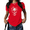 1-Red, variant on UNISHE Women's Floral Skull Graphic T-Shirt Distressed Daisy Tee Boho Cottagecore Summer Top