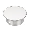 thumbnail image 1 of Uxcell Bouchon de Trou de Cheminée, 90mm(3.5 Pouce) Étanchéité Réglable Rond en Acier Inoxydable Couvercle de Tuyau de Cuisinière pour Cuisine Balcon Égout, Ton Argenté, 1 of 5