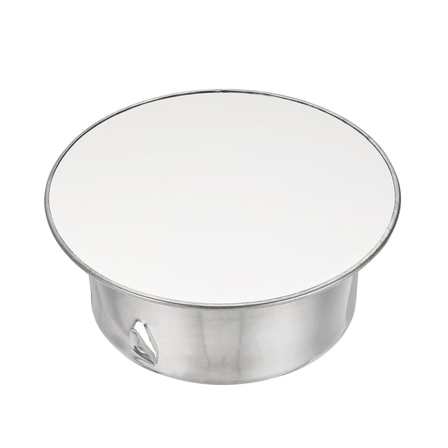 Uxcell Bouchon de Trou de Cheminée, 90mm(3.5 Pouce) Étanchéité Réglable Rond en Acier Inoxydable Couvercle de Tuyau de Cuisinière pour Cuisine Balcon Égout, Ton Argenté