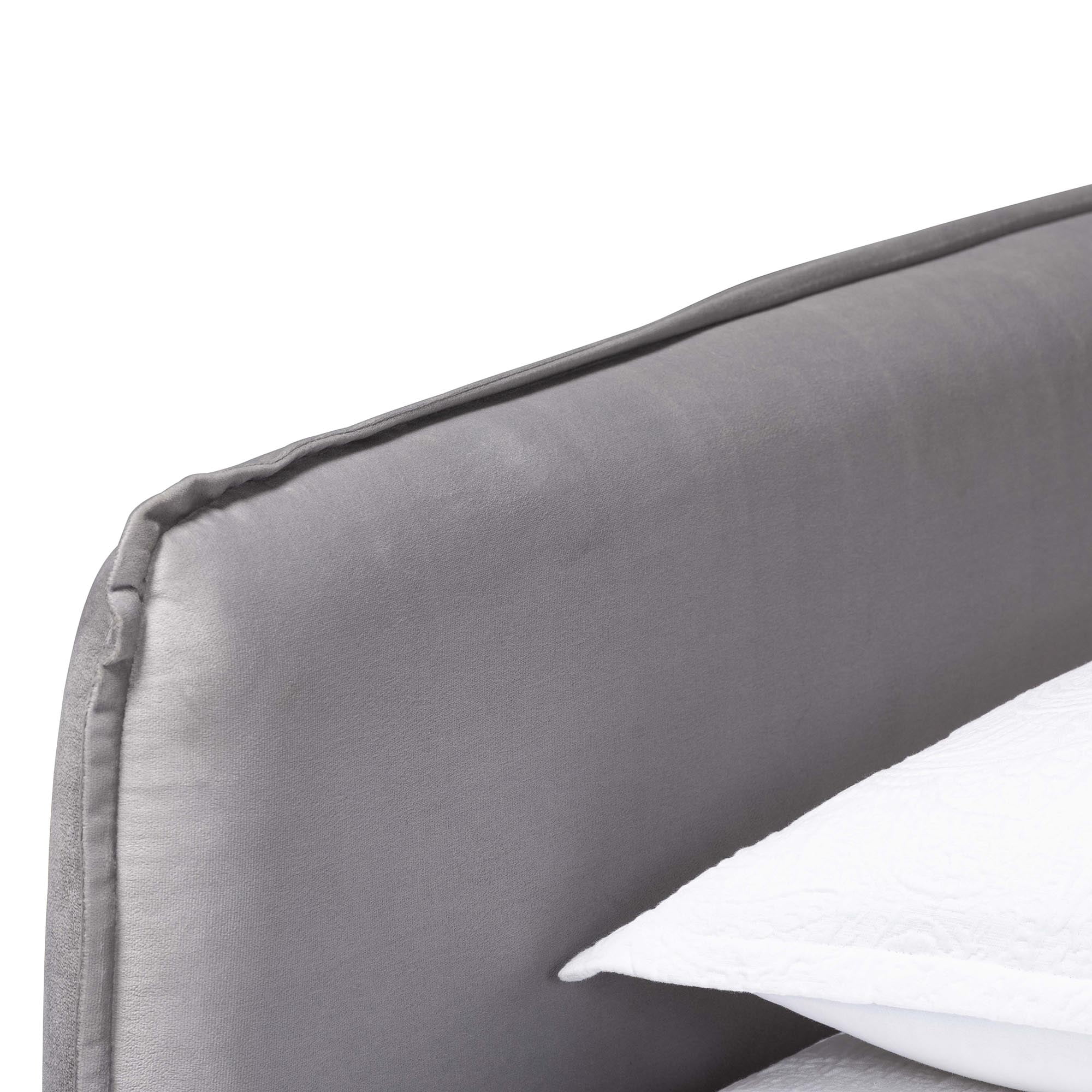 Baxton Studio Finch Modern Daybed, Full/Twin, Light Grey