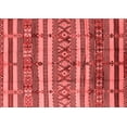 thumbnail image 1 of Ahgly Company Indoor Rectangle Solid Red Modern Area Rugs, 7' x 9', 1 of 4