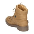 thumbnail image 3 of Refresh FI08 Women Leatherette Lace Up Lug Sole Hiking Bootie, 3 of 6
