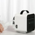 thumbnail image 4 of fastboy Mini Air Cooling Fan Portable Desktop USB Powered Rechargeable Negative Ion Mini Electric Fan, Pink, 4 of 8