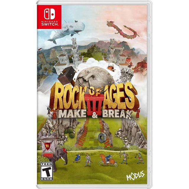 Rock of Ages 3: Make & Break Nintendo Switch Game
