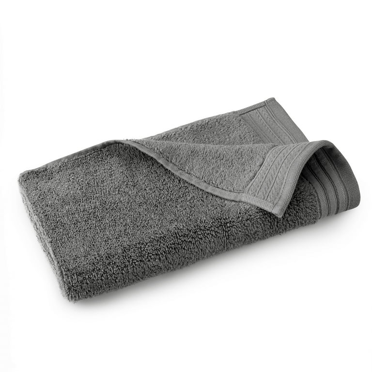 Hotel Style Egyptian Cotton Towel 10-Piece Set-Light Grey-4-Piece