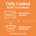 thumbnail image 5 of My Own Meal, Hearty Lentil Stew, Kosher and Halal Certified, Shelf Stable, 10 OZ Pack of 6, 5 of 5
