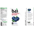thumbnail image 3 of Bai Flavored Water, Brasilia Blueberry, Antioxidant Infused Drinks, 18 Fluid Ounce Bottles, 12 count, 3 of 3