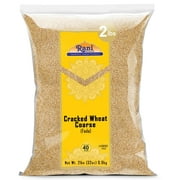 Rani Cracked Wheat Coarse (Fada / Commonly called Bulgur #3) 32oz (2lbs) 907g ~ All Natural | Vegan | No Colors | NON-GMO | Kosher | Indian Origin (Dalia)