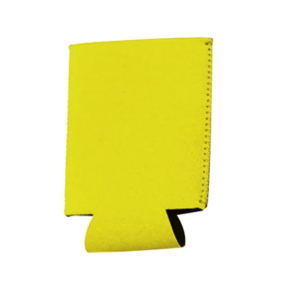 HEVIRGO 10x13cm Insulated Cola Beer Beverage Can Bottle Sleeve Mug Cover Cup Holder,Yellow