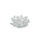 thumbnail image 1 of Decoraciones de la Fiesta de Navidad Candelabros de la Luz de la Flor de Cristal, Candelabro de Vidrio de 4.53x1.97In para la Fiesta de Boda Decoraciones de Navidad para el Hogar, 1 of 6