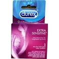thumbnail image 3 of Durex Extra Sensitive Condom, 3 ct (Pack of 2), 3 of 6