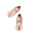 thumbnail image 3 of Pfysire Girls Kids Mary Jane Glitter Flat Shoes Princess Flower Party US 11, 3 of 3