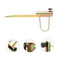 thumbnail image 4 of HEANUJJ Support de Fixation en Fer Doré Premium pour Parasol Extérieur pour Fixation Ferme sur Sable, 4 of 8