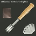 thumbnail image 4 of CHUANK Bread Lame Dough Scoring Tool Cunsenr Premium Bread Lame Tool - Hand Crafted Bread Lame Dough Scoring Tool - Easy To Lame Bread & Clean - Stainless Steel Sourdough Scoring Tool - B, 4 of 7