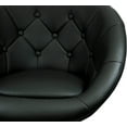 thumbnail image 2 of Nicer Furniture Rounded Leisure Bar Stool in Black, 2 of 3
