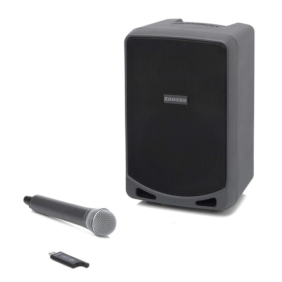 Sistema PA Portátil Samson Expedition XP106W con Micrófono Inalámbrico y Bluetooth