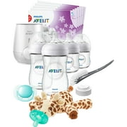 Philips Avent Natural All in One Gift Set with Snuggle giraffe