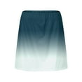 thumbnail image 4 of FASHOFT Tennis Skirts For Women Printed Double Layer Skort With Pockets Elastic Waist For Yoga Running And Casual Sports Wear Womens Athletic Skirt Navy, 4 of 6