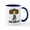 White/Navy Inside, variant on CafePress - Peppermint Patty Bad Hair Day Mugs - 11 oz Ceramic Mug - Novelty Coffee Tea Cup