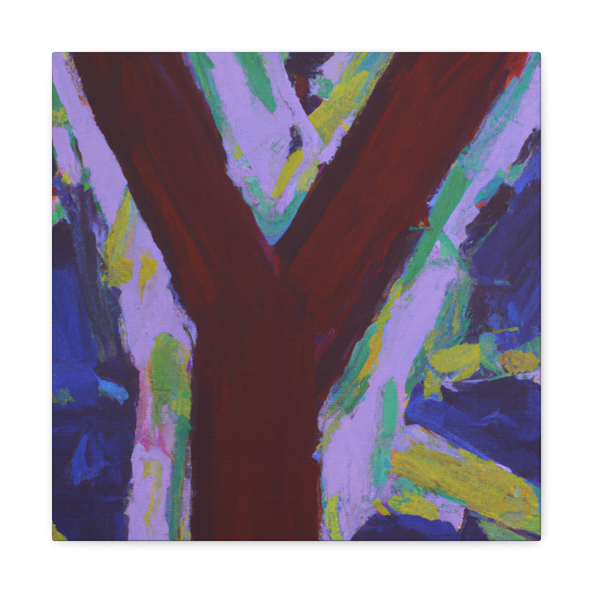 "Reflections of Y Across" - Canvas