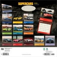 thumbnail image 2 of Supercars 2026 12 X 24 Inch (Hanging) Monthly Square Wall Calendar Plastic-Free, (Paperback), 2 of 9