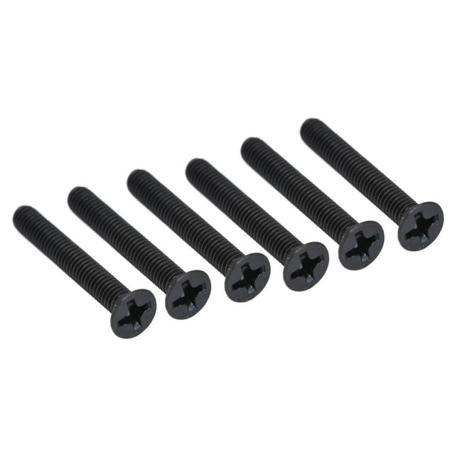 M3 Countersunk Screw, A2-70 50Pcs Screws Assortment Kit Safe Installation Durable Corrosion Black Galvanized For High Accuracy Machines M3x4,M3x5,M3x