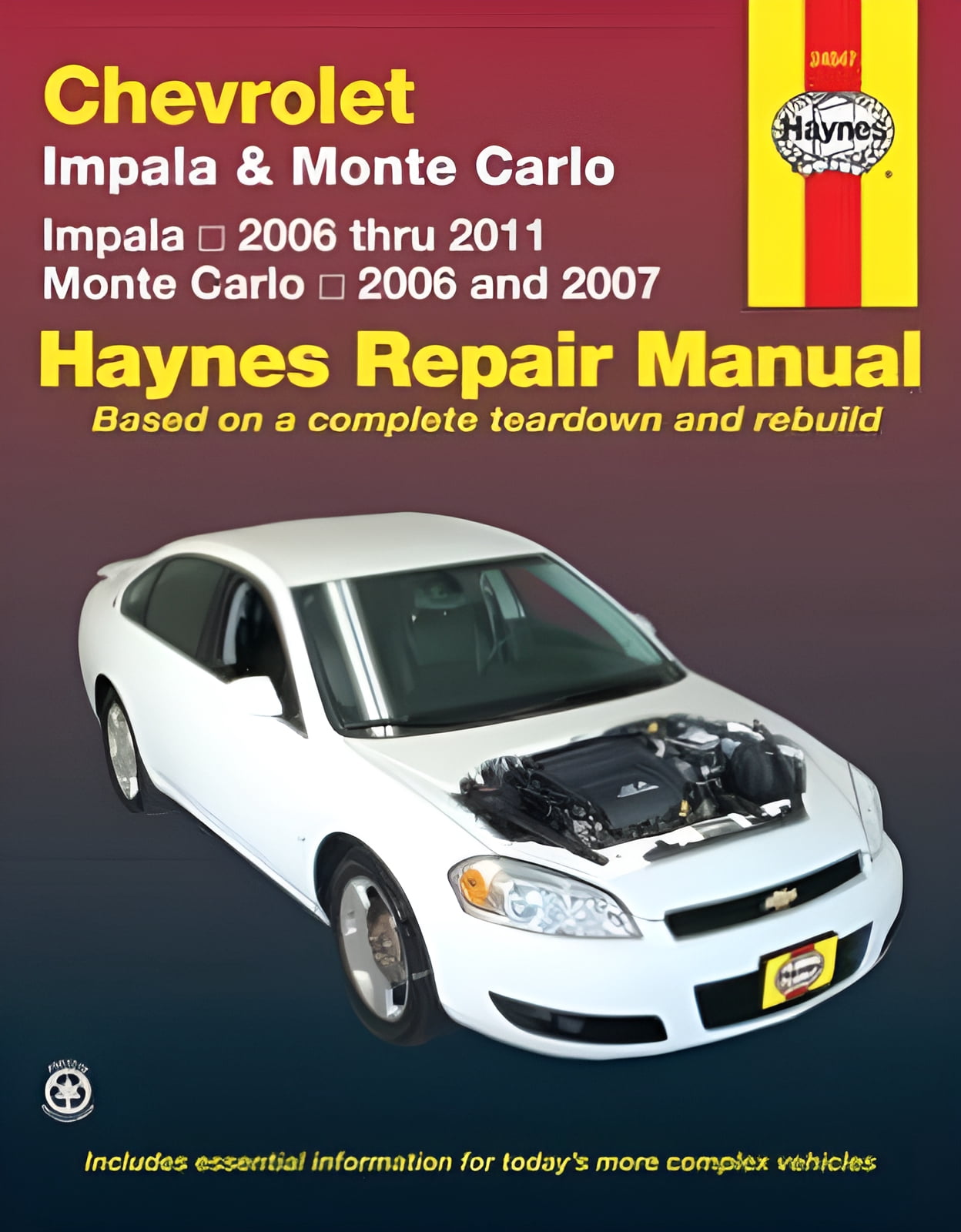 Haynes Manuals 24047 Chevrolet Impala 06-11 & Monte Carlo 06-07