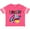 Football Pink and White, variant on Inktastic I Love My Aunt- 80s Retro Style Boys or Girls Toddler T-Shirt