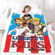 thumbnail image 5 of Los Niños de la Libertad anti-pilling, suave, ligera, esponjosa y acogedora de lujo para hogar y cocina – Perfecta para niños y adultos,100X130cm, 5 of 6